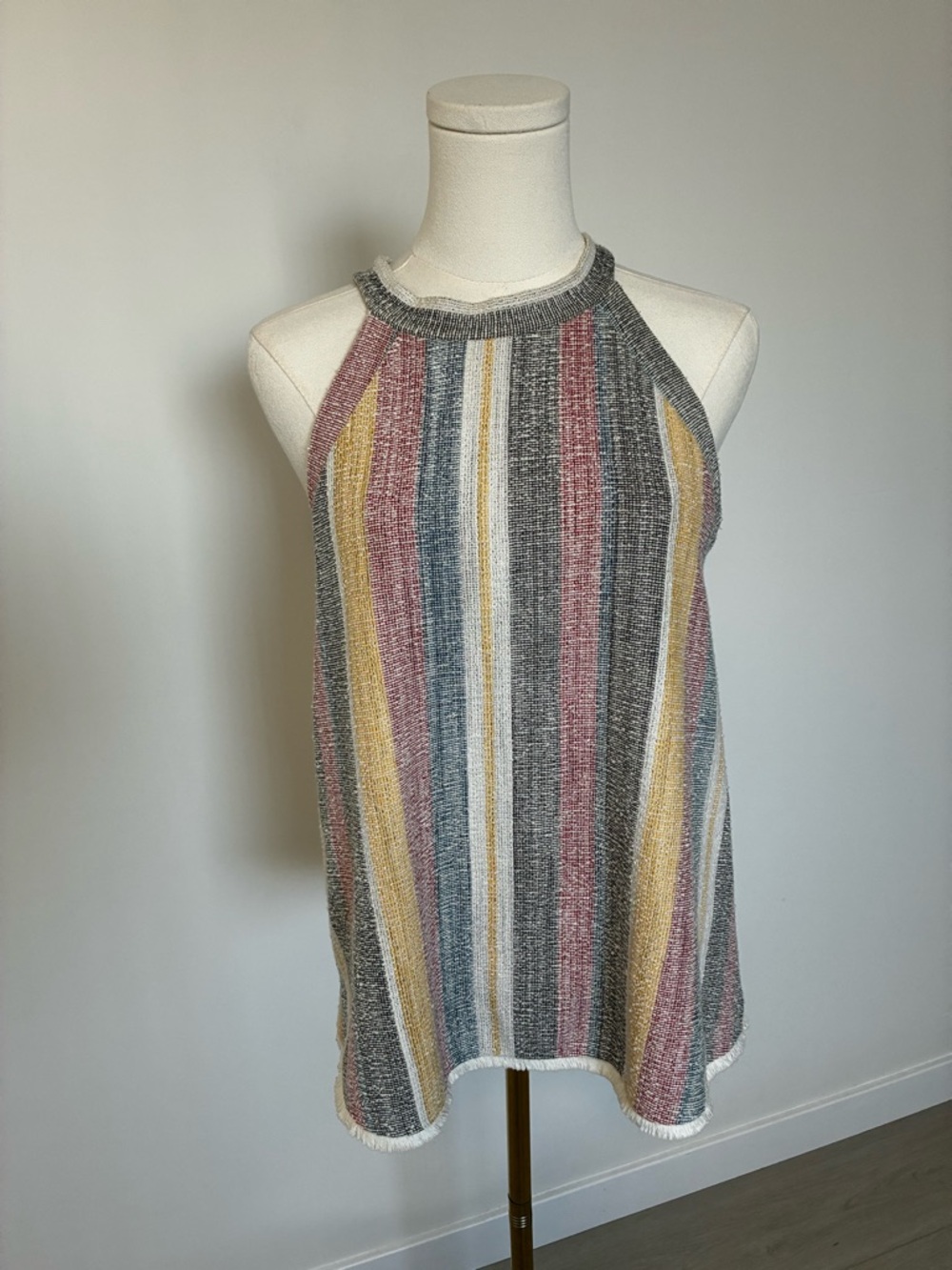 Anthropologie W5 Striped Knit Tank Top
